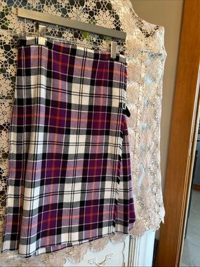 vintage  wool blend kilt